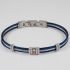 H2on Italy Mens Triple Cable Steel Bracelet