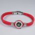H2on Italy Mens Nautical Cord and Steel bracelet