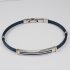 Salvatore Bersani Mens Double Cable bracelet