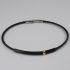 Salvatore Bersani Mens  Black Steel Cable Bracelet