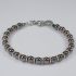 H2on Italy Mens Hematite Bead Bracelet