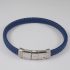 H2on Italy Mens Blue Silicone Bracelet .