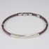 Salvatore Bersani Mens Bronze Cable  Bracelet