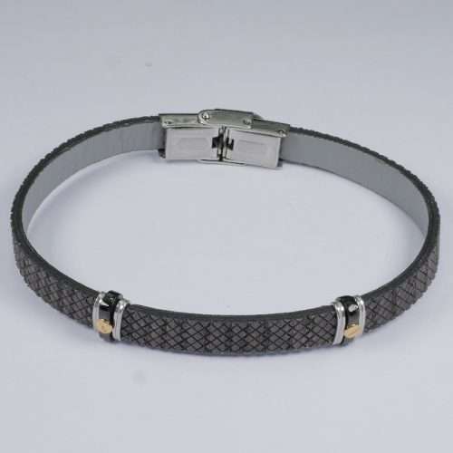 H2on Italy Mens Bamboo Bracelet