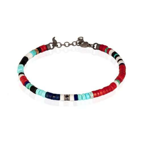 Titanium Semi-Precious stones Bracelet